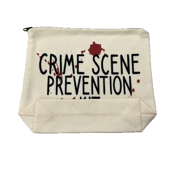 NEW Zipper Pouch Bag makeup first aid etc crime scene - Picture 2 of 4